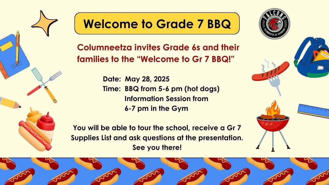 hot dogs, backpack, bbq, ruler, pencil