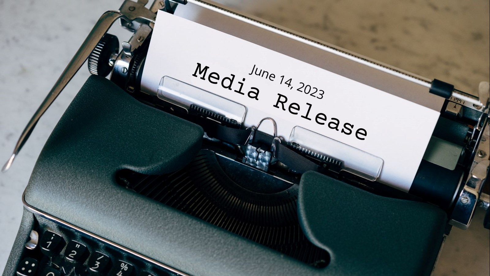 Media Release - July 7, 2023